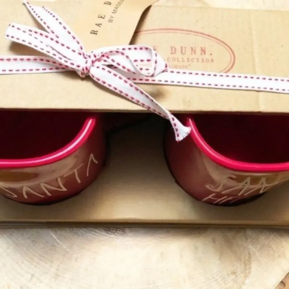 Rae Dunn Artisan Collection by Magenta Mug Set